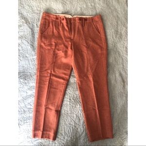 Anthropologie Cropped Wool Pants Sz 10